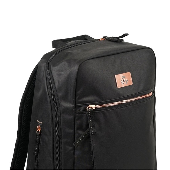 Ju-Ju-Be Classic Ballad Diaper Backpack 11 x 16 x 6.5, Black Rose - Picture 4 of 11